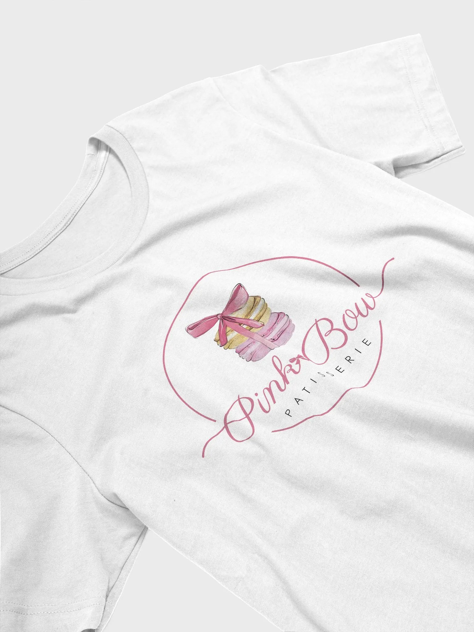Pink Bow Patisserie T-Shirt product image (3)