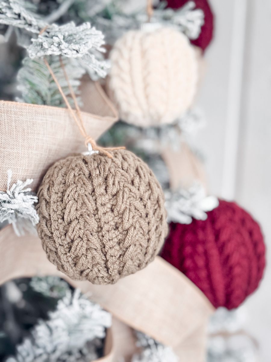 Snowy Wheat Crochet Ornament Pattern product image (3)