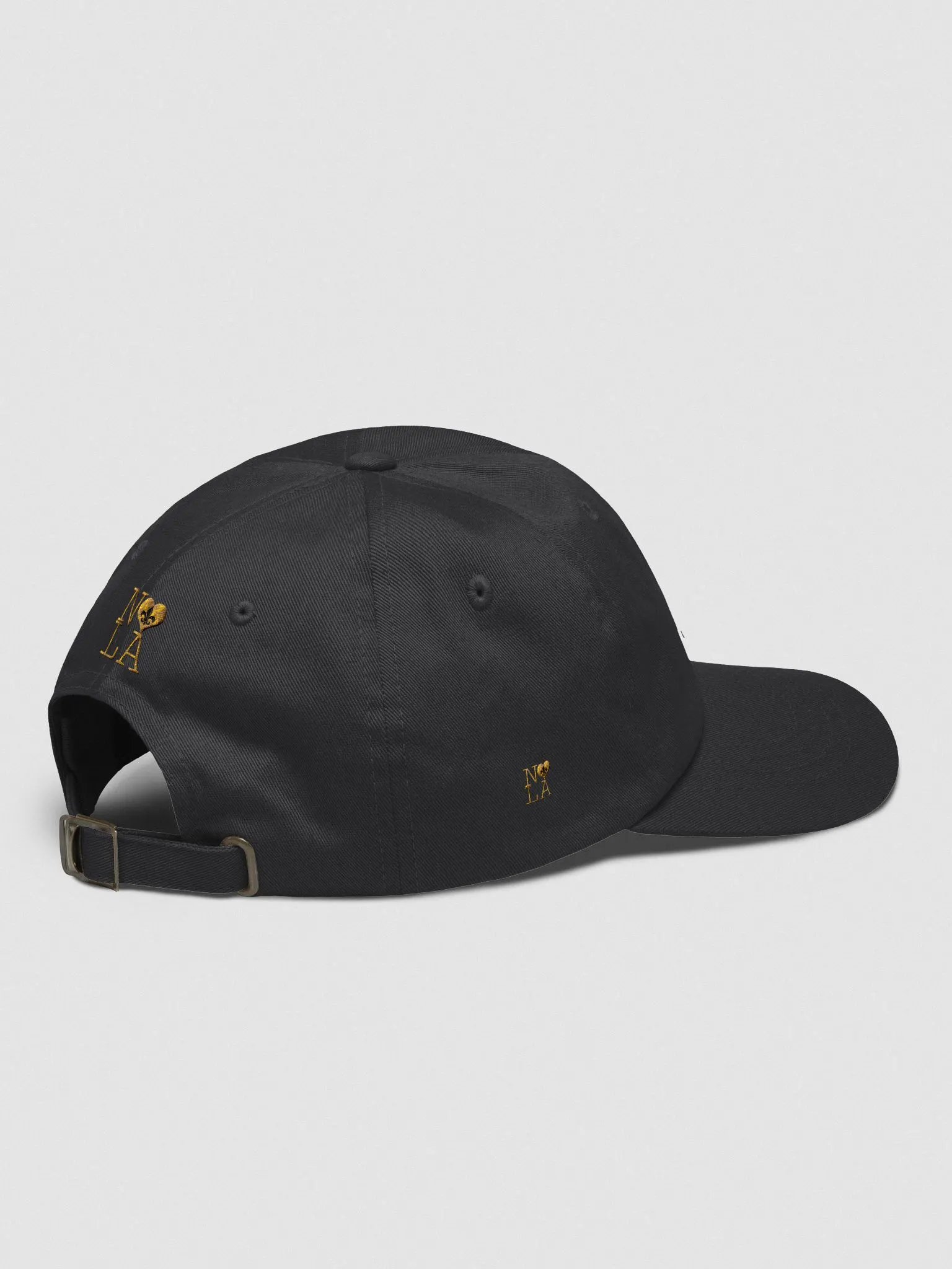 I LOVE NOLA *EMBROIDERED CAP BIGSHOT LOGO** (FULL GOLD WRAP BLACK & GOLD EDITION) product image (4)