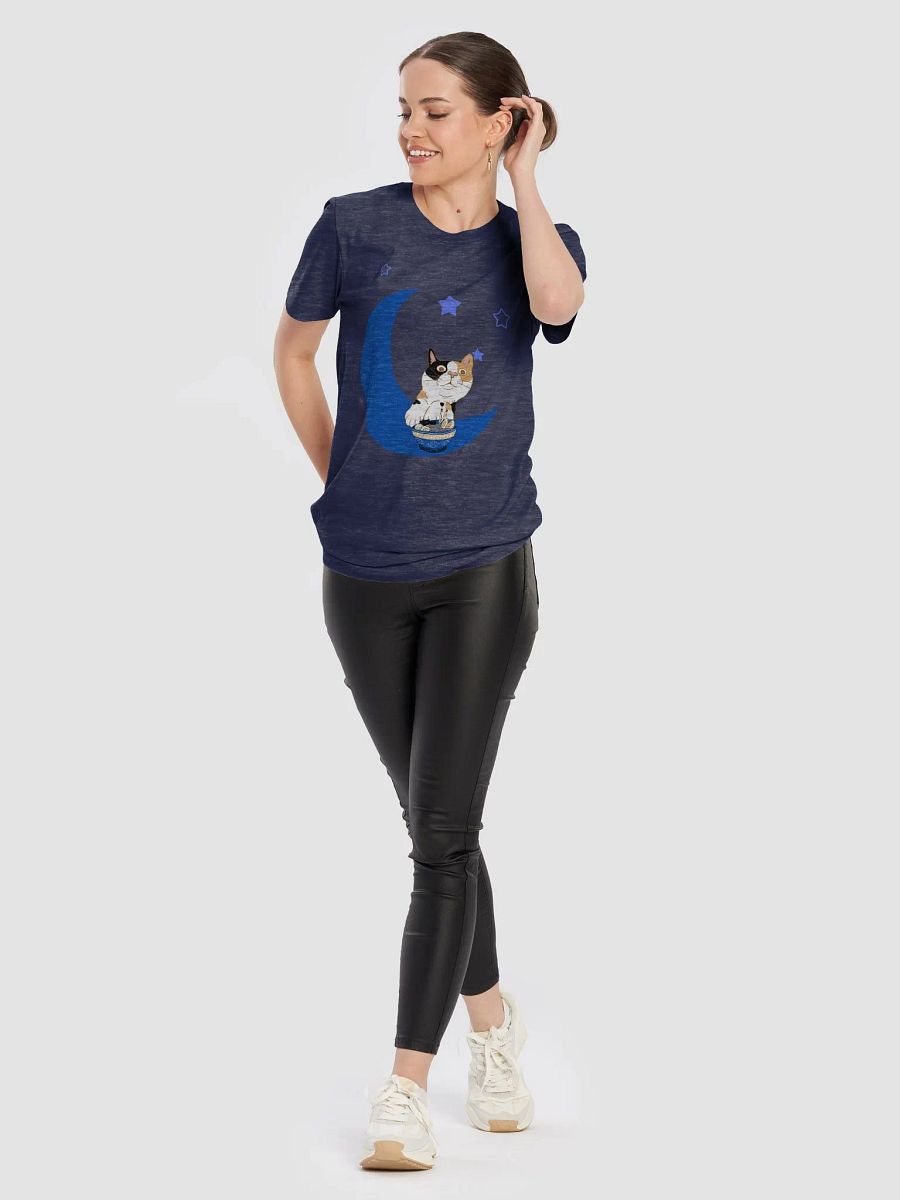 Ramen Moon Cat supersoft T-Shirt product image (105)
