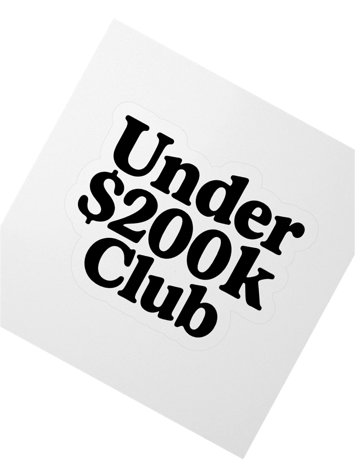 Under $200K Club Sticker – Exclusive product image (6)