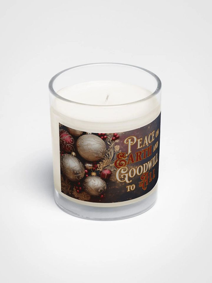 Peaceful Holiday Glow Soy Candle product image (2)