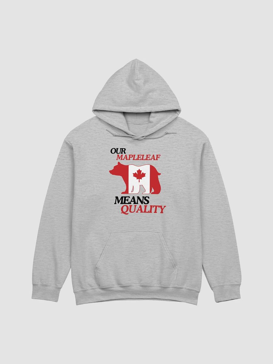Canadian Flag Bear Silhouette Hoodie product image (18)