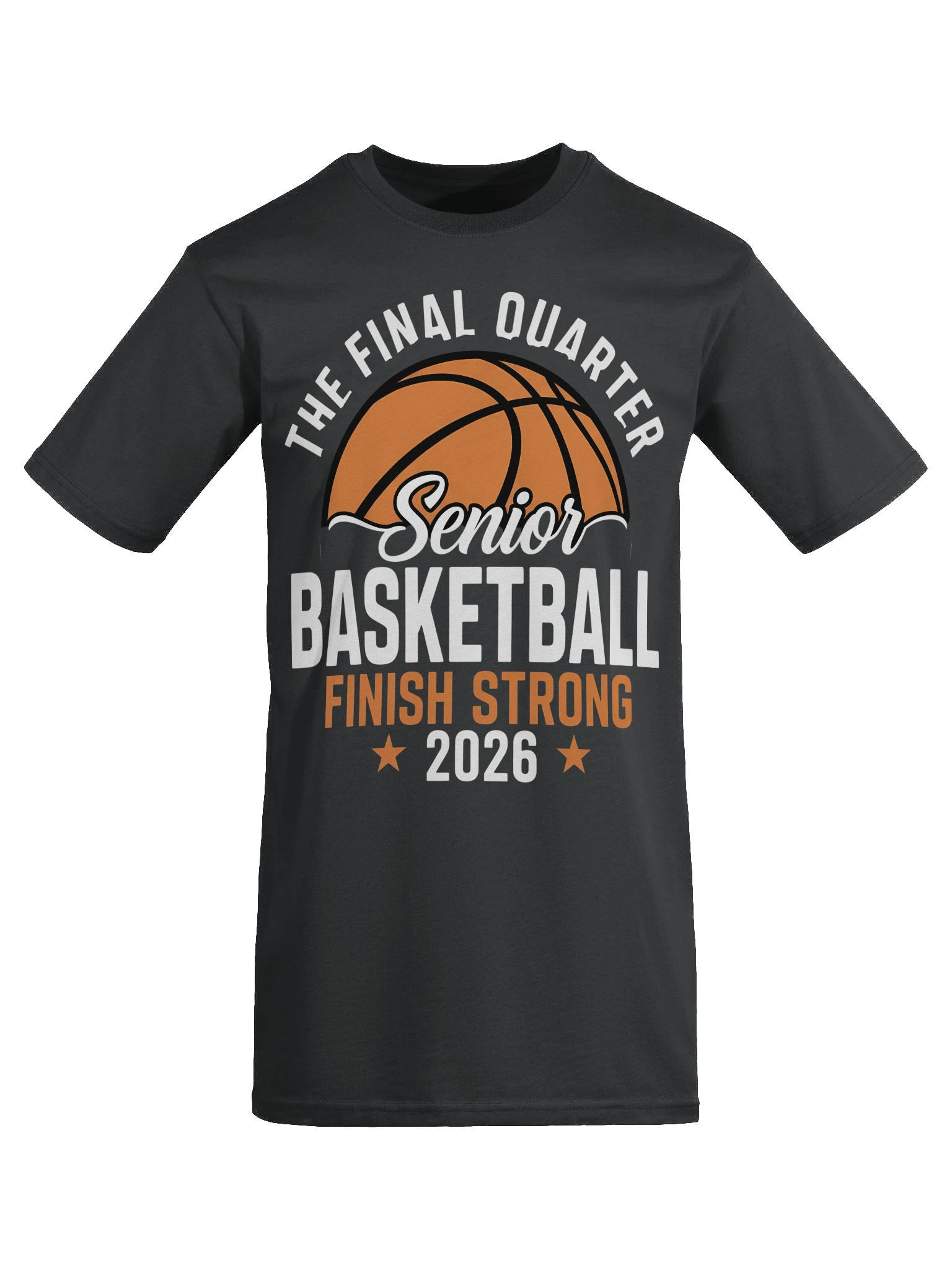 Senior Basketball Finish Strong 2026 Tee product image (33)