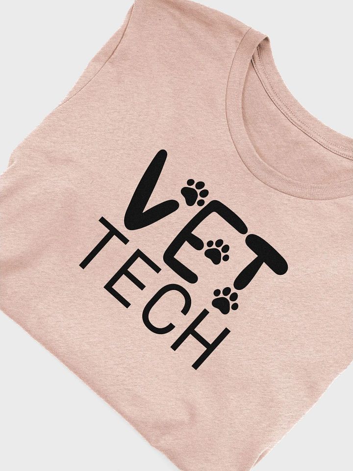 VET TECH Paw Prints T-Shirt product image (1)