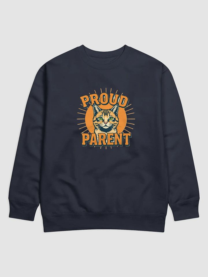 Proud Parent Cat Circle Sweatshirt product image (9)
