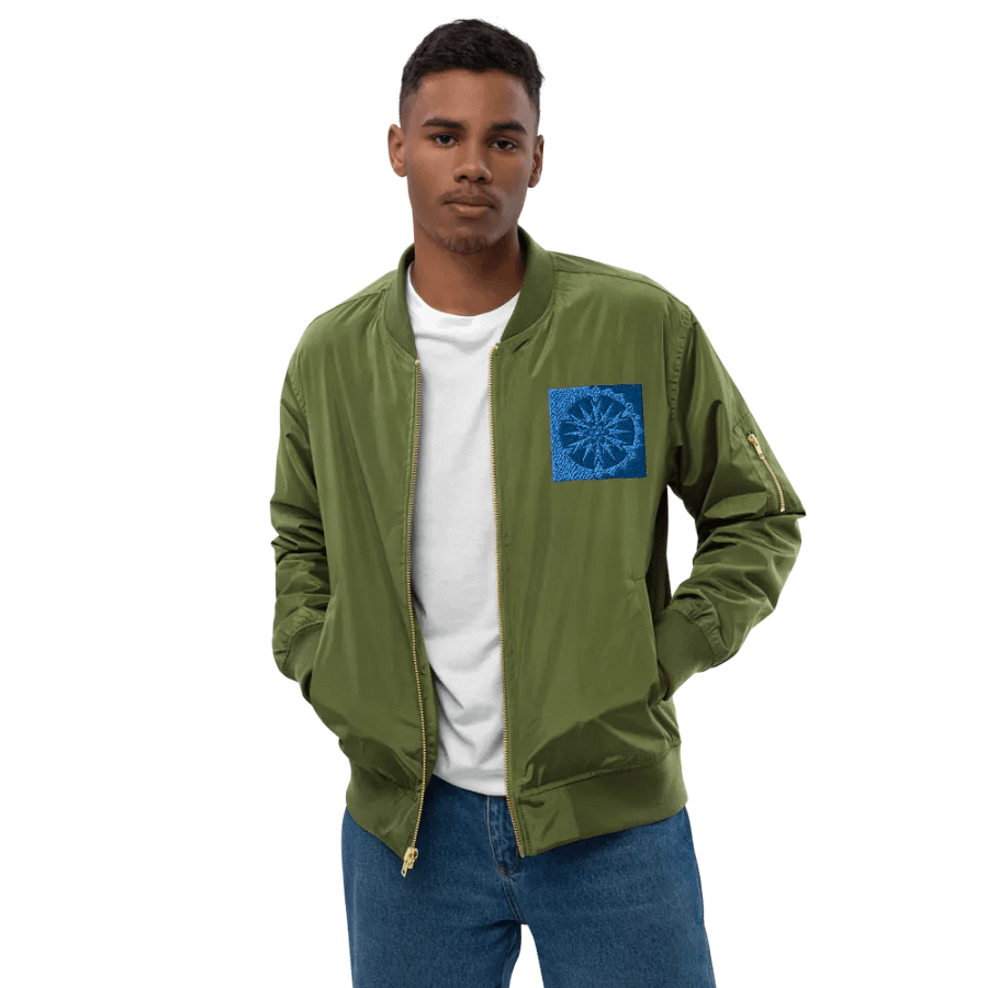 snowflake Bomber Jacket product image (39)
