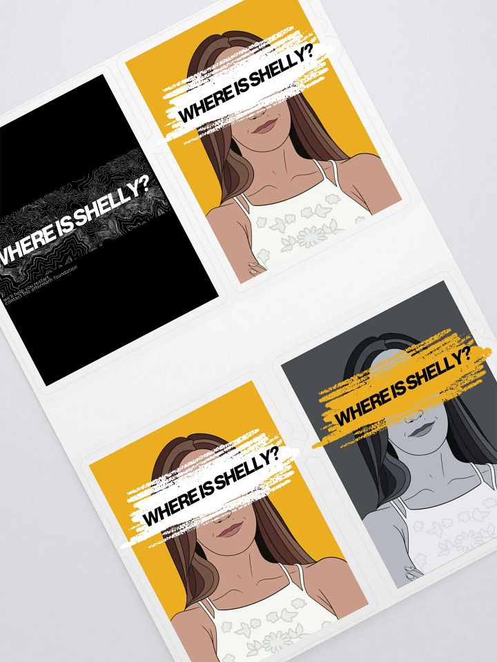 Where's Shelly? Multi-Sticker Pack product image (2)