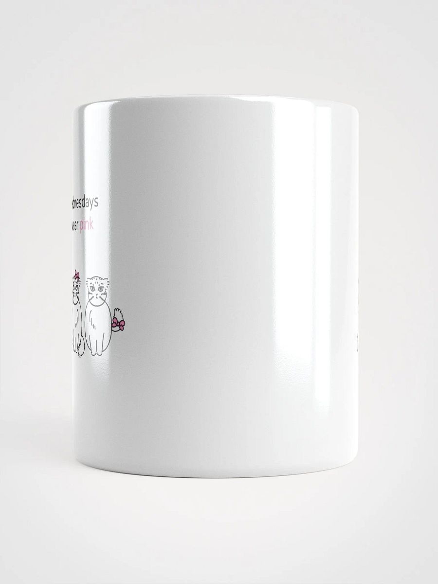 Pink Wednesdays Manul - White Mug product image (13)