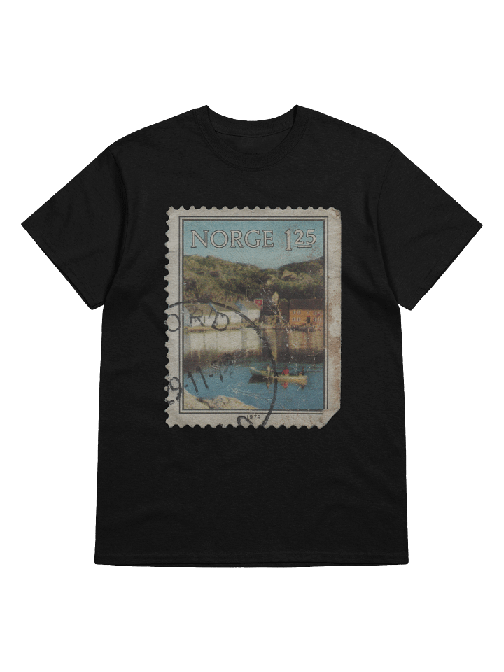 Norge Postage Stamp T shirt product image (1)
