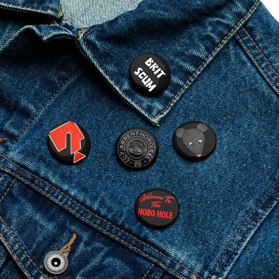 BRIT SCUM Collection: Pin Button Set product image (16)