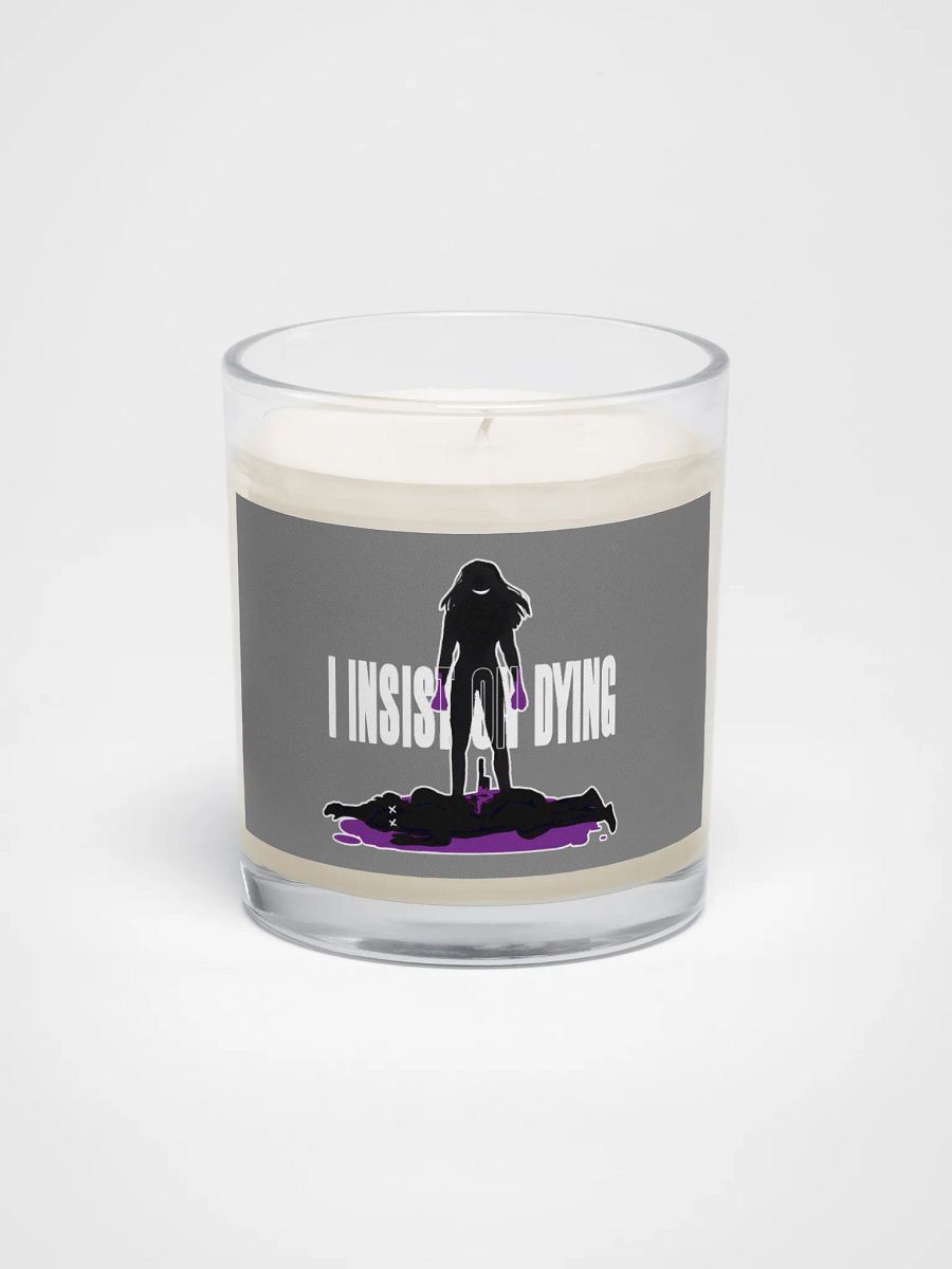 I Insist On Dying Candle product image (1)