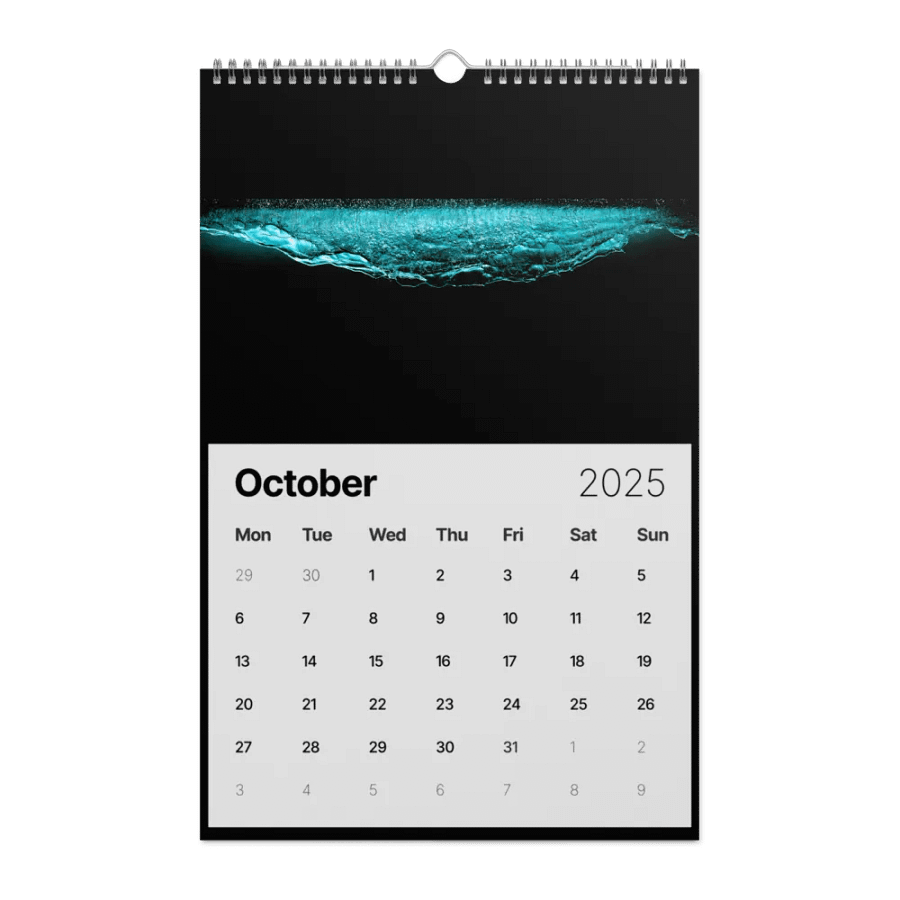 Waves 2025 Calendar product image (11)