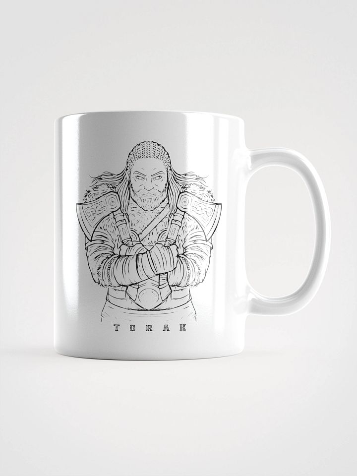 "Black Character" White Coffee Mug product image (1)