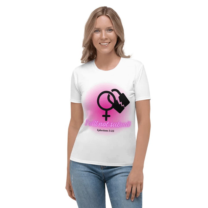 I Will Not Submit Tee Shirt product image (1)
