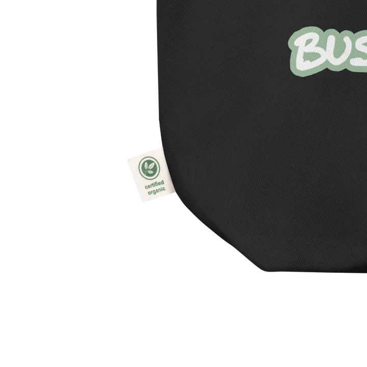 BUSY-BRAINED (lined design, #96B697) tote bag product image (2)