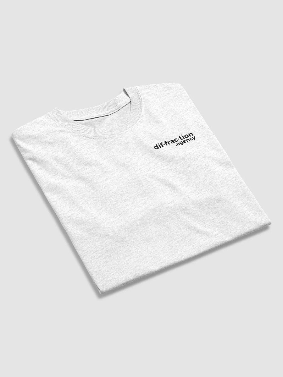 Diffraction Logo Tee - Light w/ Dark Logo product image (3)
