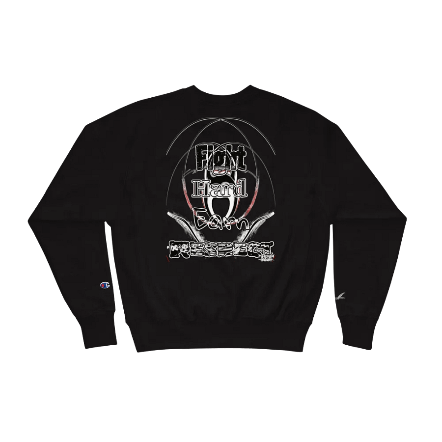 Fight Hard Earn Respect - Embroidered - Crewneck Sweatshirt product image (5)