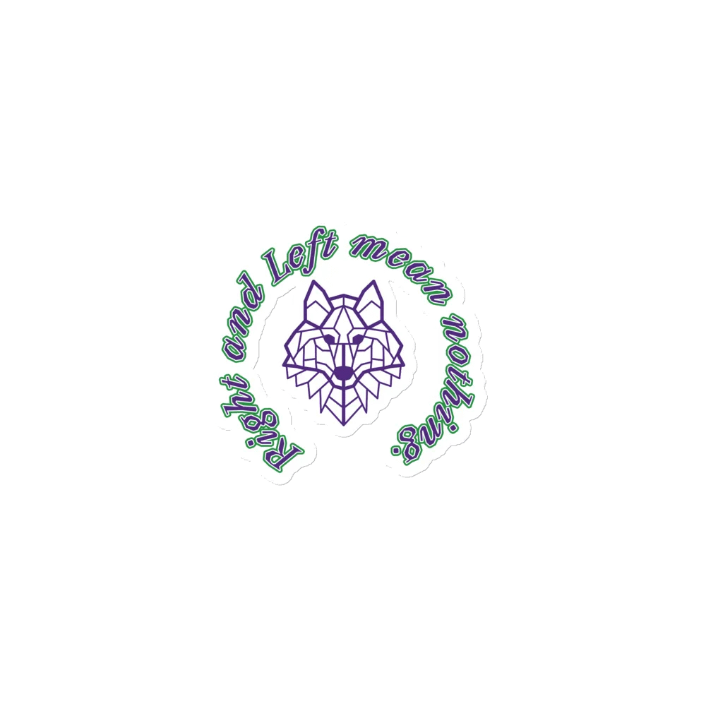 Geometric Wolf Head Die-Cut Magnets product image (1)