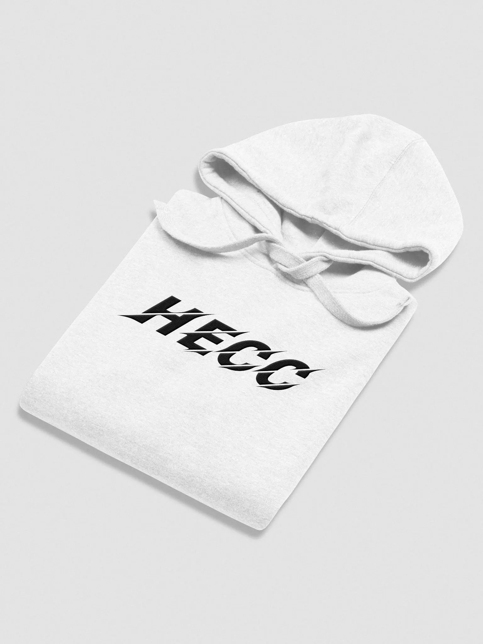 HECC hoodie black text product image (6)