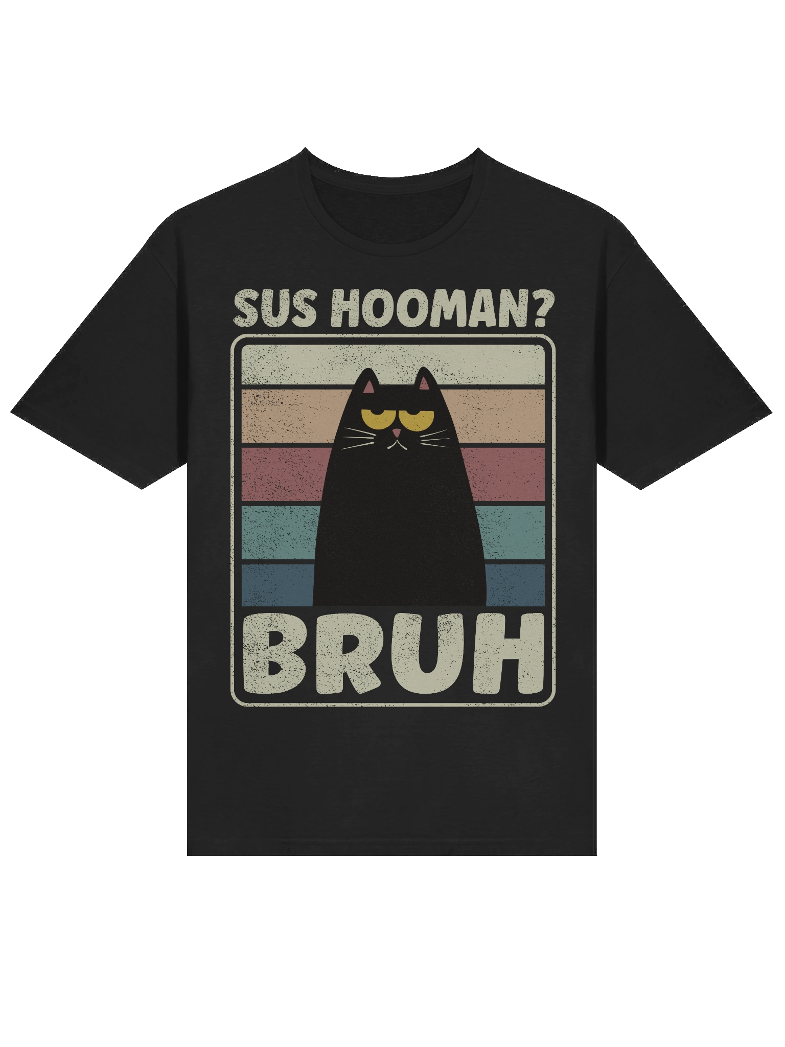 Bruh Cat SUS HOOMAN T-Shirt product image (15)