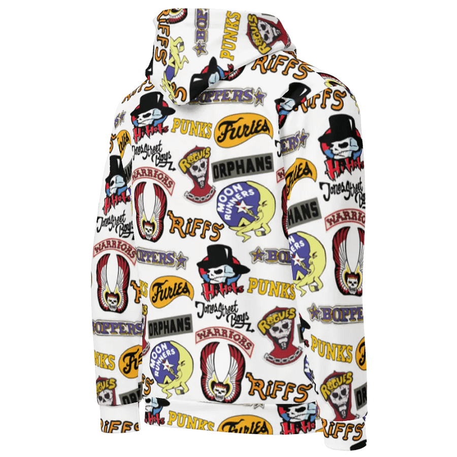 Gang Insignia - The Warriors - WHITE - Unisex Hoodie product image (4)
