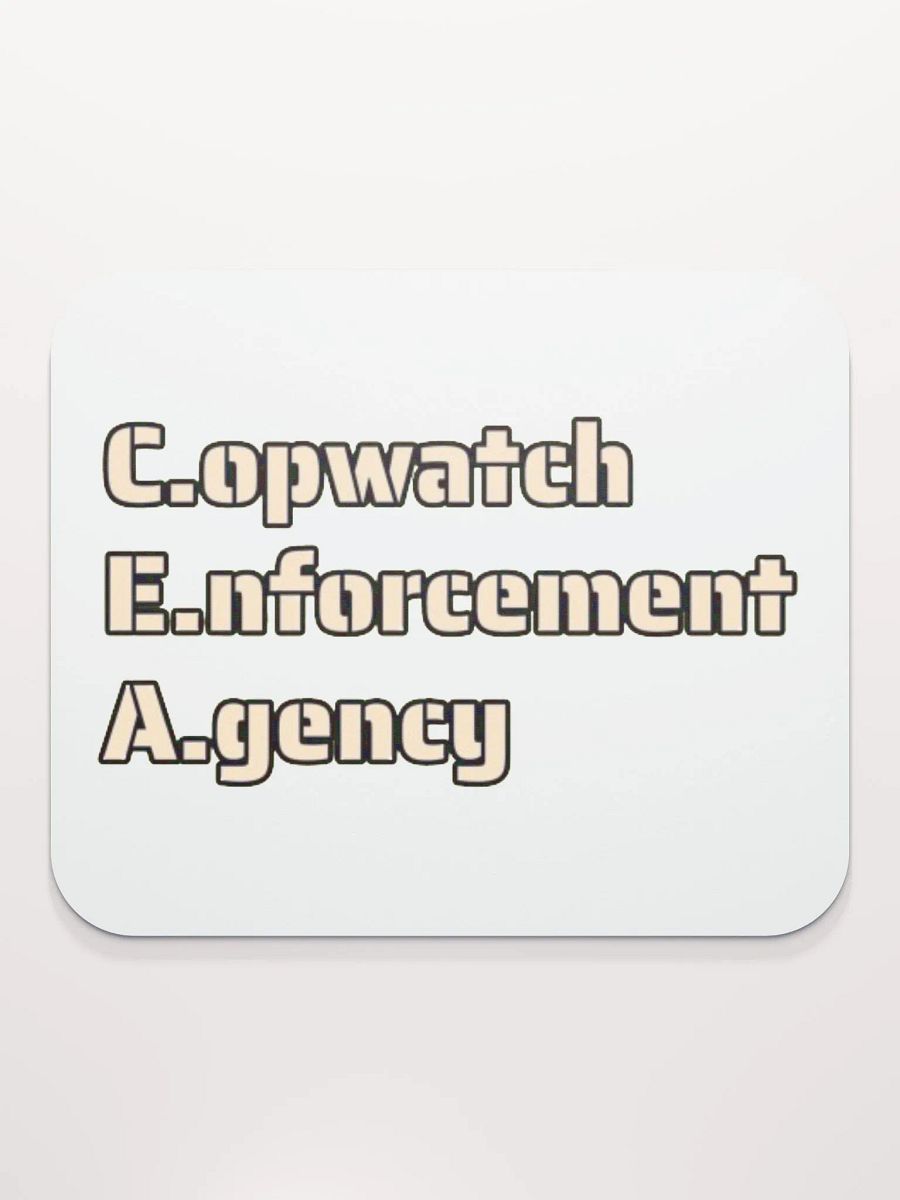 COPWATCH ENFORCEMENT AGENCY product image (2)