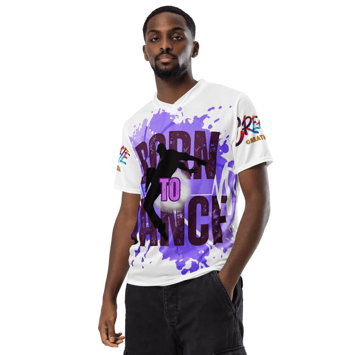 Dynamic Born to Dance His Silhouette All-Over Print Jersey product image (2)