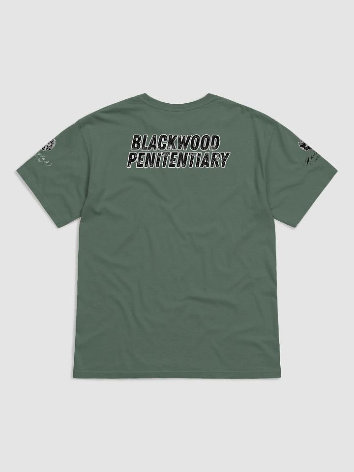 The Iron Grave - Blackwood Penitentiary - Inmate - Black Logo T-Shirt product image (26)