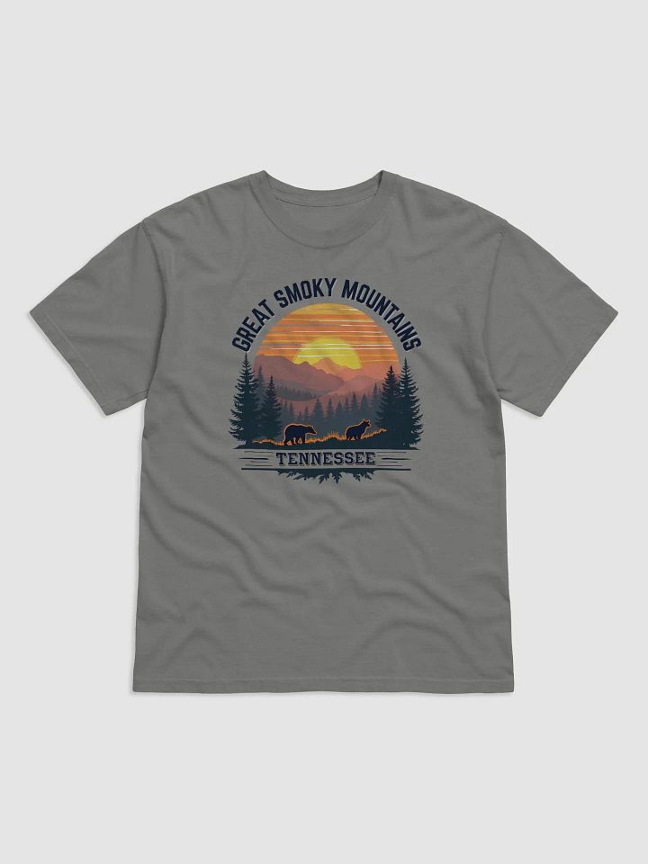 Smoky Mountain Sunset Bears Tee product image (1)