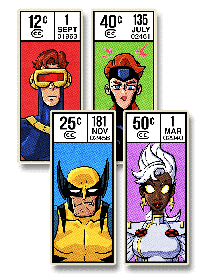 X-Men Sticker Pack #1 product image (1)