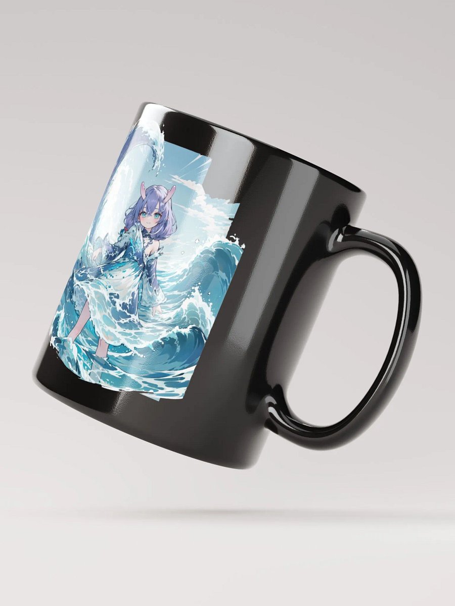 Black Glossy Mug - Bailu v1 (Honkai Star Rail) product image (5)