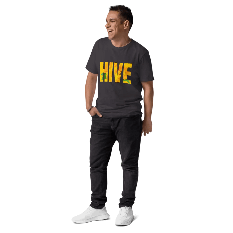 Floral HIVE Organic Tee - 100% cotton product image (178)