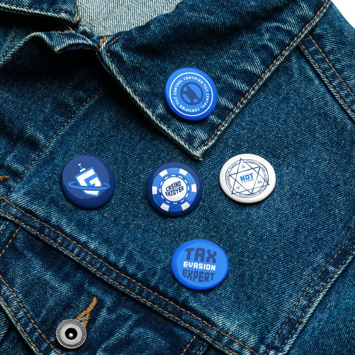 5 Pin Badge Set 🔵 product image (1)