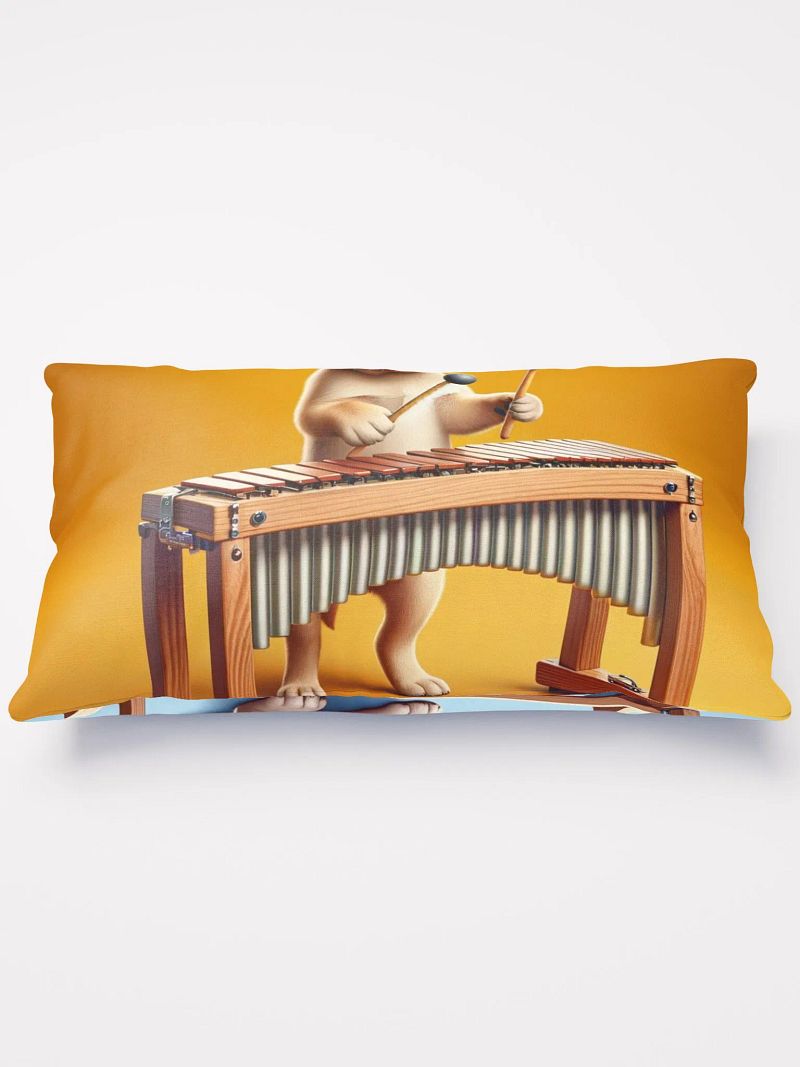 Marimba Playing Puppy Pillows