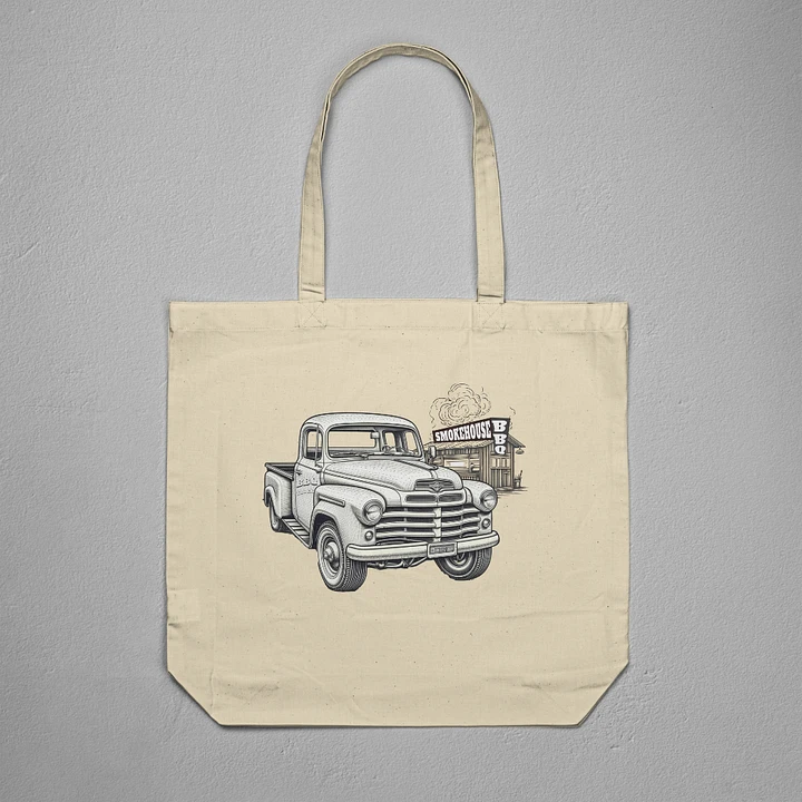 Smokehouse Truck Tote Bag - 1 side print product image (1)