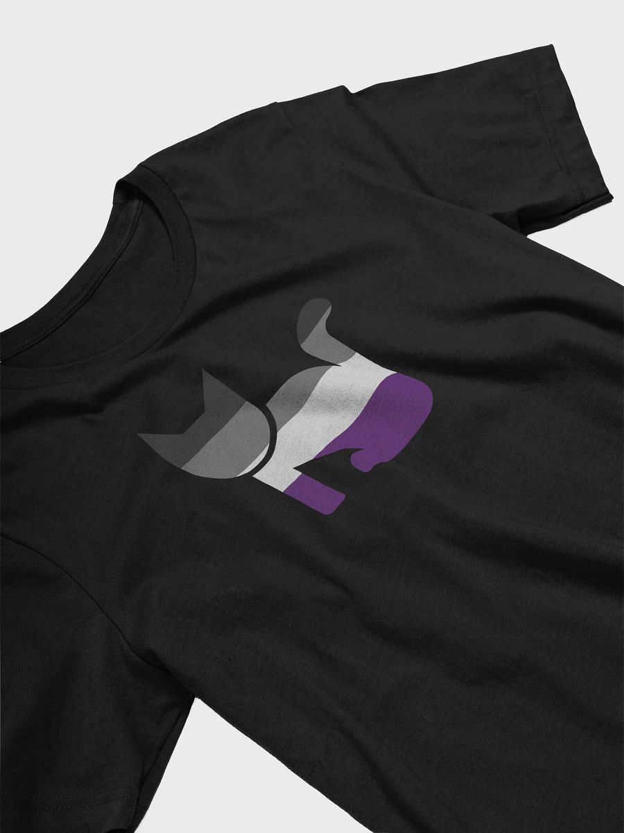 Ace Pride Cat T-Shirt (Horizontal Flag) product image (5)