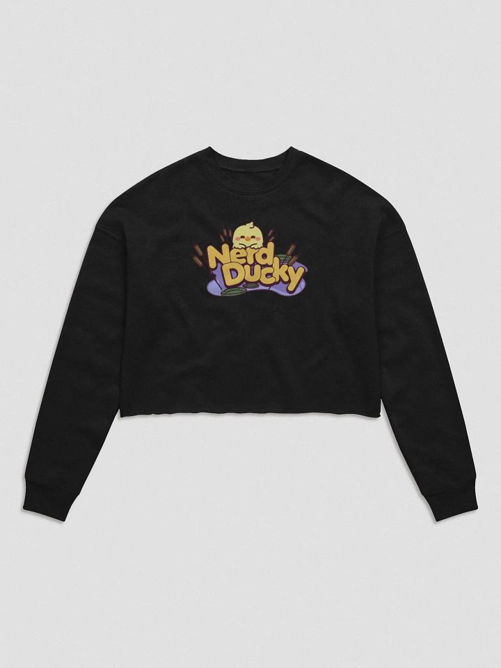 Ducky Logo Women's Crop Sweatshirt product image (1)
