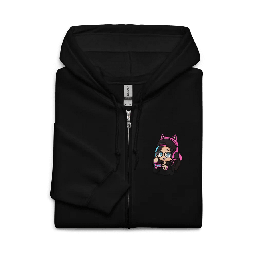 Gamer Kitty Zipup Hoodie product image (8)