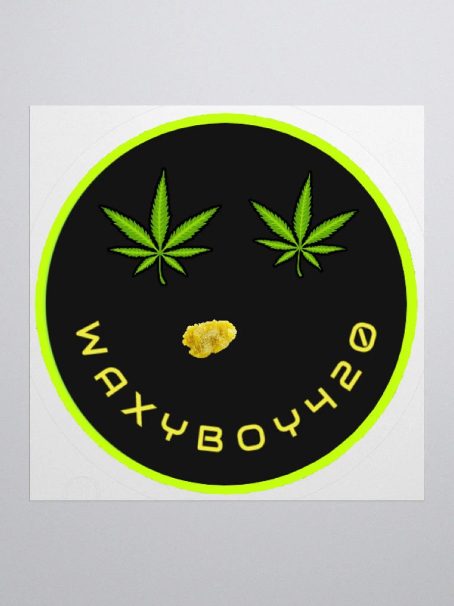 Waxyboy420 Logo Sticker product image (1)