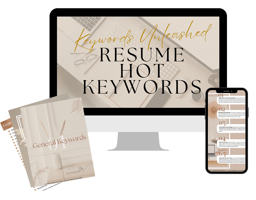 Resume Keyword List product image (2)