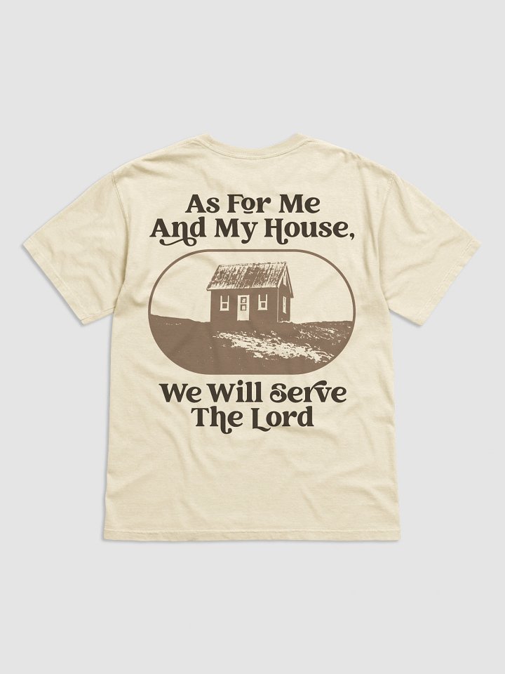 As For Me And My House Heavyweight Tee product image (1)