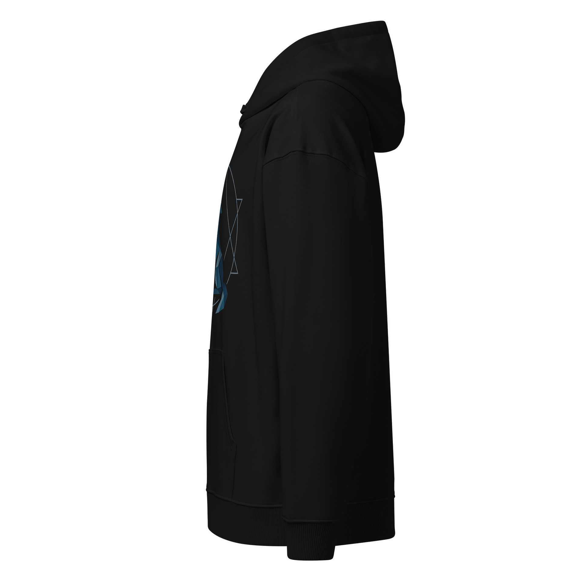 Lunar Howl Unisex Organic Hoodie product image (9)
