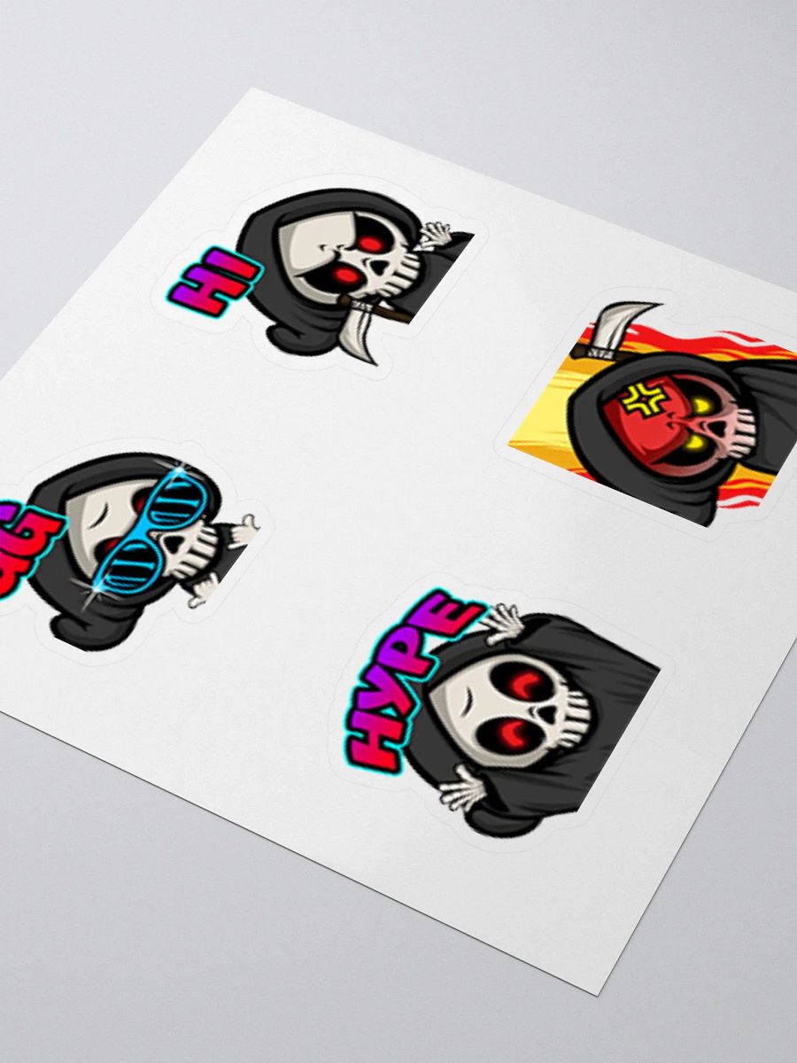 4-Pack Large Todd Emote Stickers - Pack #3 product image (3)