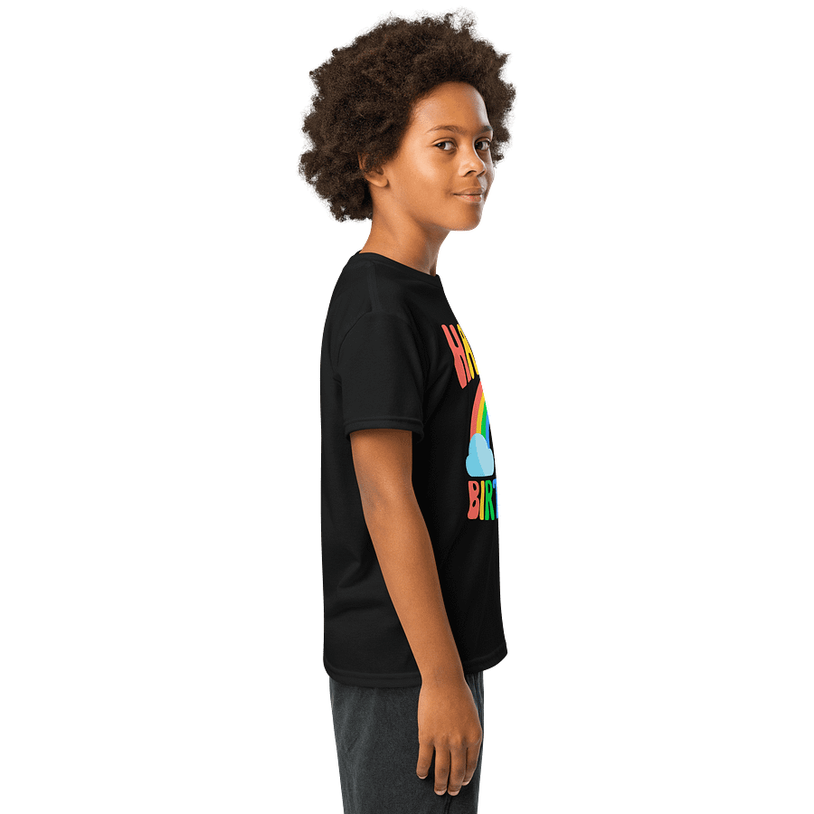Happy Birthday (Rainbow) T-Shirt For Kids product image (3)