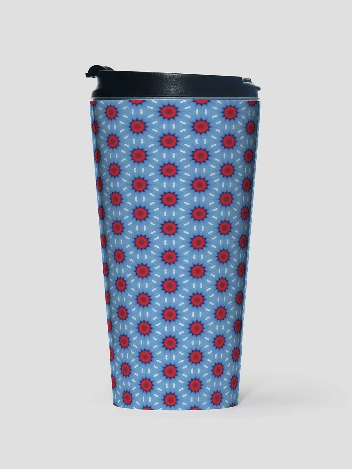 Blue Red & White Sunshine Travel Mug product image (1)