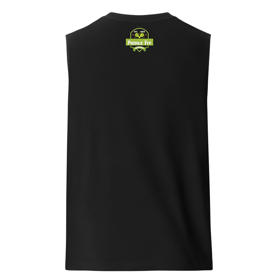 Pickle Fit Green n White Logo Muscle Tank product image (2)