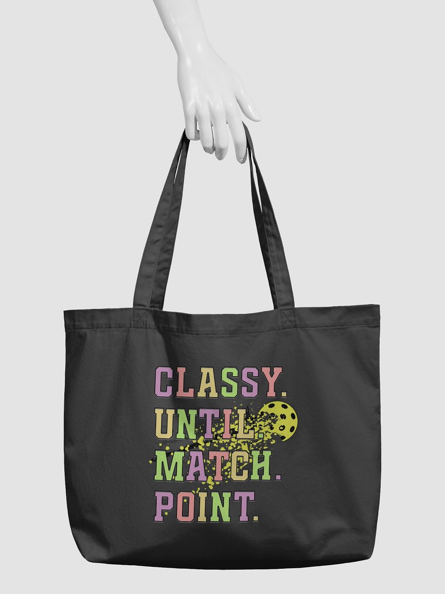 Classy Until Match Point Pickleball Splatter Tote product image (6)