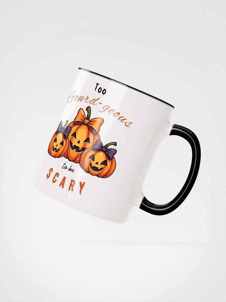Too Gourd-geous to be Scary Color Inside Mug (11oz) product image (2)