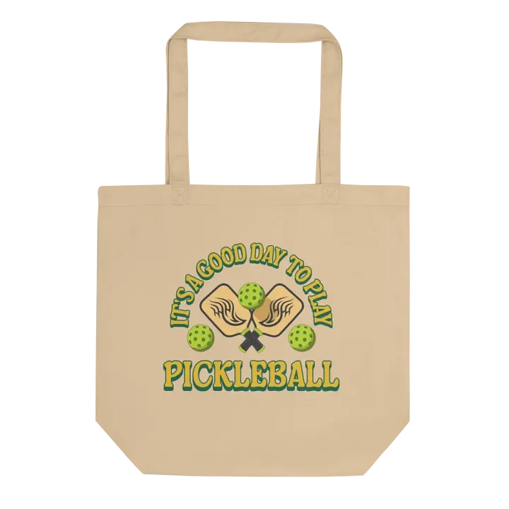 It's A Good Day To Play Pickleball Eco-Tote product image (1)